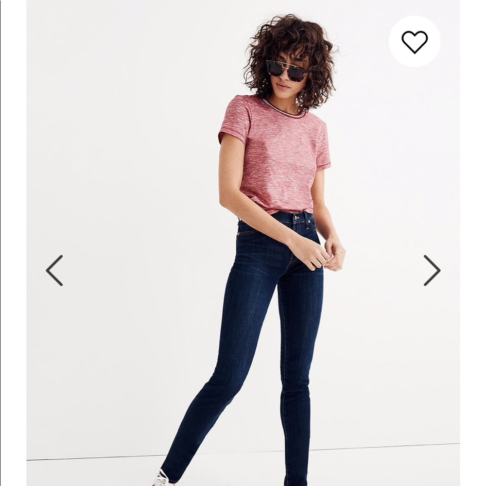Madewell Skinny Jeans Larkspur Wash Tensel   29”